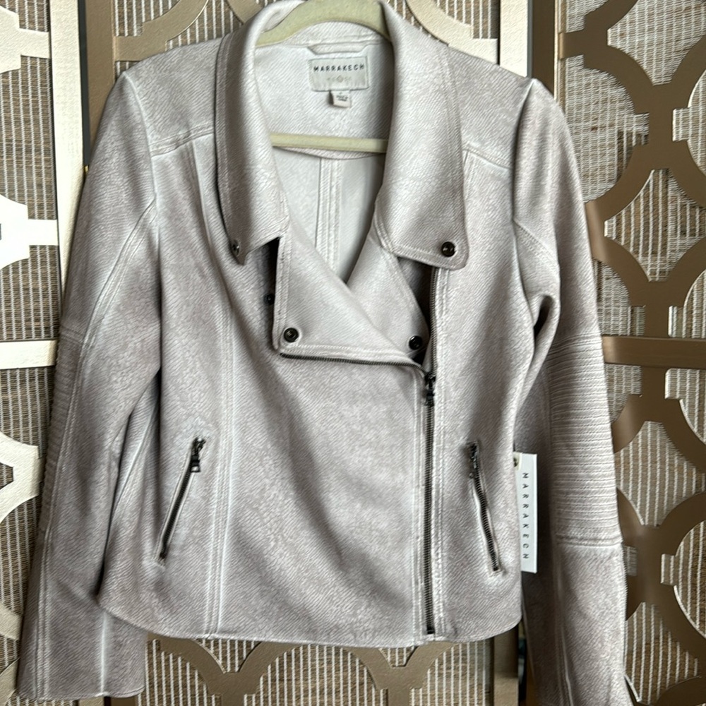 Marrakech Suede Moto Jacket